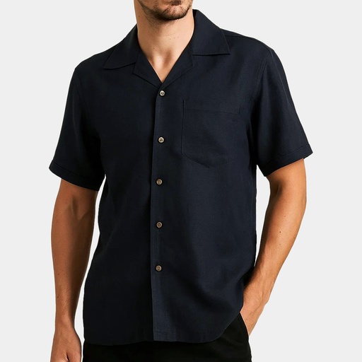Men's Pure Linen Bushirt (LIN-1408|CCL/HSP)        