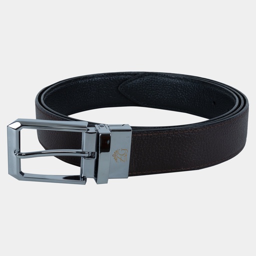 [49123-49191] Men's Reversible Leather Belt (ZAL-39/BTL-6|MAT)