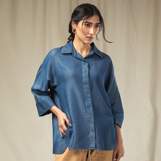 Women's Denim Top (DNM-47|OSU2647)        