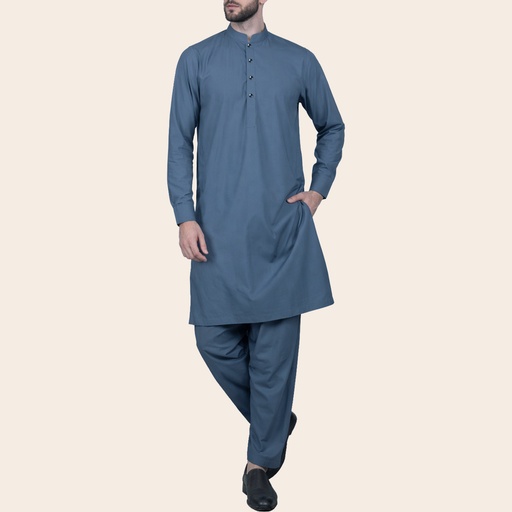 Men's Kameez Shalwar (RVLPSH-5|U3234/BND-CCF)