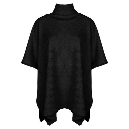 [28057-D1-FREE] Women's Viscose Polyester Cape (KNSH-5|1545)        