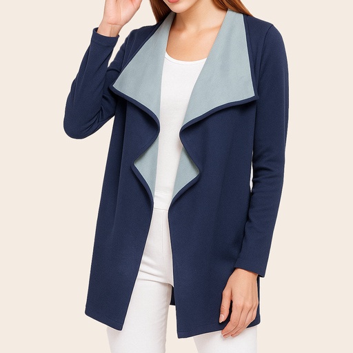 Women's Microfiber Half Coat (LCD-16|1063)       