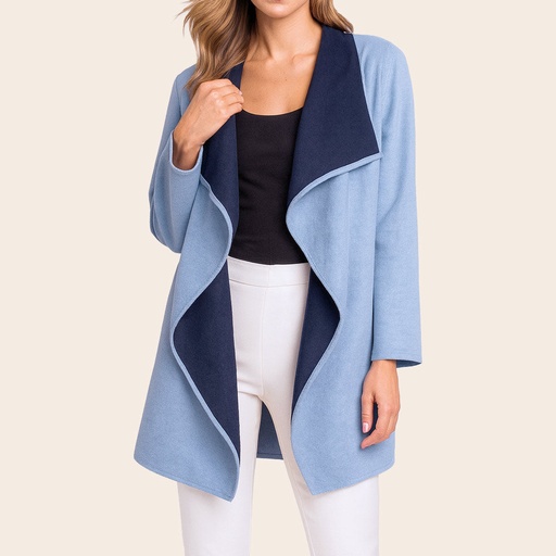 Women's Microfiber Half Coat (LCD-17|1063)       