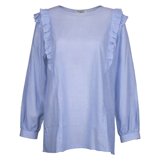 Women's Extra Fine Pure Cotton Top (SM-8|1614)        