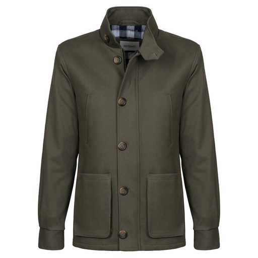 Men's Stretch Cotton Zipper Jacket (CTS-13|DRL)       