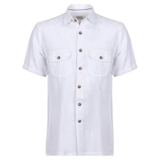 Men's Pure Linen Bushirt (LIN-1173|HSP)        