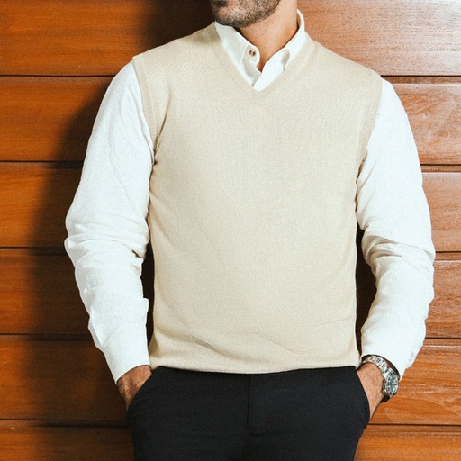 Men's Lambswool Country Sweater (QW-084|VNK/SLL)        