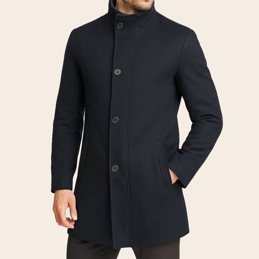 Men's Wool Blend Zipper Jacket (BL-125|ZJ1)       