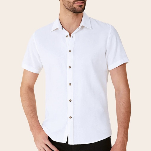 Men's Pure Linen Bushirt (LIN-1029|HSP)        