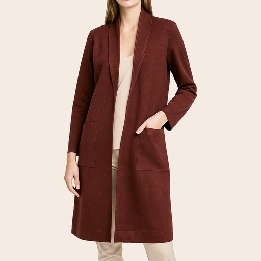 Women's Microfiber Half Coat (KNT-49|1663)       