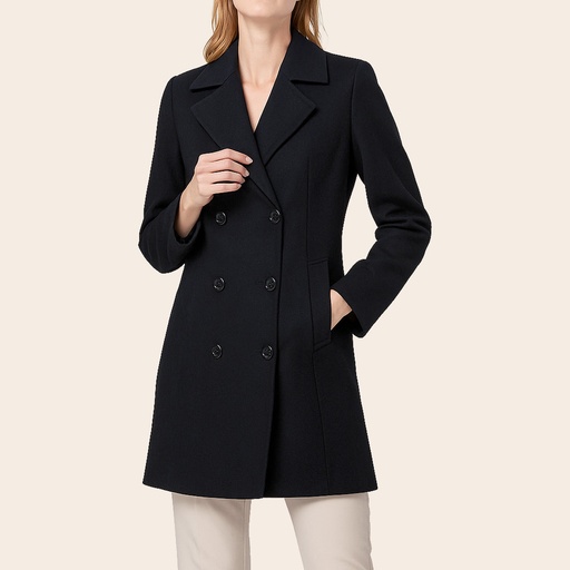 Women's Microfiber Half Coat (LCT-15|1670)       