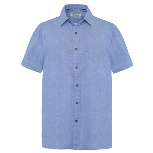 Men's Pure Linen Bushirt (LIN-1258|HSP)        