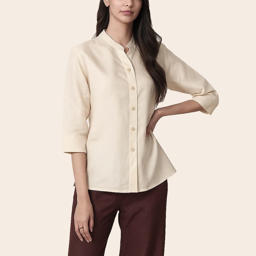 Women's Pure Linen Top (LIN-1272|1721)        