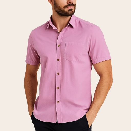 Men's Pure Linen Bushirt (LIN-1299|HSP)        