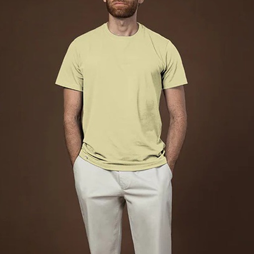 Men's Cotton Viscose Polyester T Shirt (PKTBH-8|SLM|FOLA)