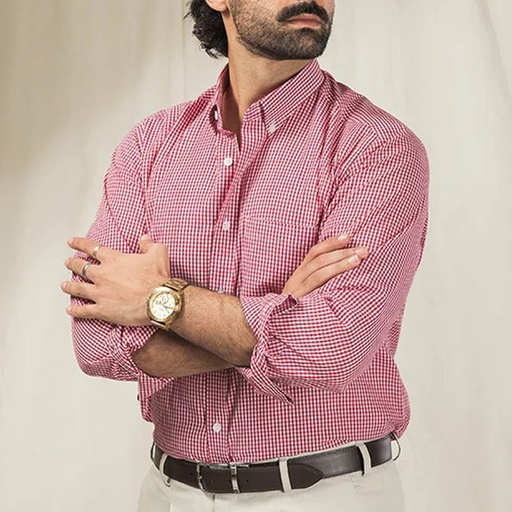Men's Pure Cotton Shirt (SM-3147|BDN/SB1)        